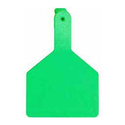 No-Snag Blank Cow ID Ear Tags Green 100 ct - Item # 16880