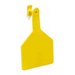 No-Snag Blank Cow ID Ear Tags Yellow 100 ct - Item # 16880
