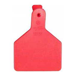 No-Snag Blank Calf ID Ear Tags Red 100 ct - Item # 16882