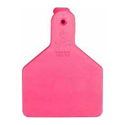 No-Snag Blank Calf ID Ear Tags Pink 100 ct - Item # 16882