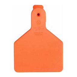 No-Snag Blank Calf ID Ear Tags Orange 100 ct - Item # 16882