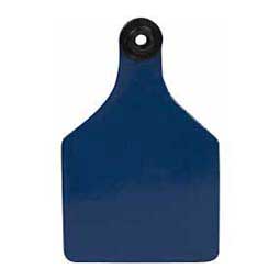Universal 3-in Blank Large Cattle ID Ear Tags Blue/White Center - Item # 16884