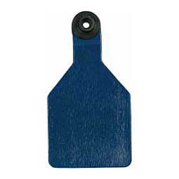Universal Blank Medium Cattle ID Ear Tags Blue/White Center - Item # 16886