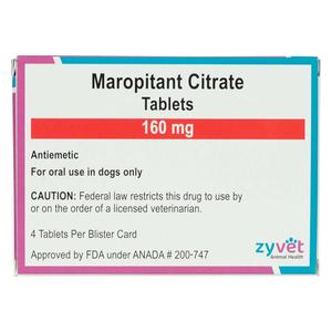 Maropitant Citrate for Dogs 160 mg 4 ct - Item # 1688RX