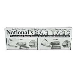 Metal Cattle ID Ear Tags 1-100 (100 ct) - Item # 16917