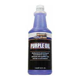Winner's Brand Purple Oil Livestock Adhesive Remover and Conditioner Quart - Item # 16928