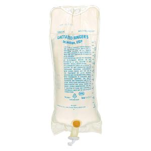 Lactated Ringers Electrolyte for Animal Use 1000 ml - Item # 170RX