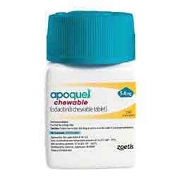 Apoquel Chewable Tablets for Dogs 5.4 mg 250 ct - Item # 1710RX
