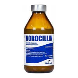 Norocillin Penicillin G Procaine Injectable for Cattle, Sheep, Swine and Horses 250 ml - Item # 1715RX