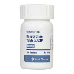 Doxycycline Tablets 50 mg 100 ct - Item # 1724RX