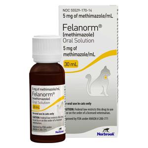 Felanorm (Methimazole) Oral Solution for Cats 30 ml - Item # 1727RX