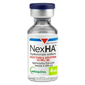 NexHA Injectable Solution for Horses 10 mg/ml 4 ml - Item # 1733RX
