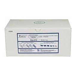 Veterinary Size Gelatin Capsules 1 oz (2.5 x .9 in) 100 ct - Item # 17376