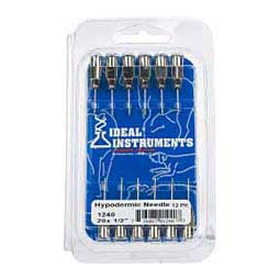 Stainless Steel Hypodermic Needles 12 ct (20 ga x 1/2'') - Item # 17410