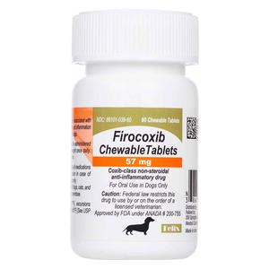 Firocoxib Chewable Tablets for Dogs 57 mg 60 ct - Item # 1745RX