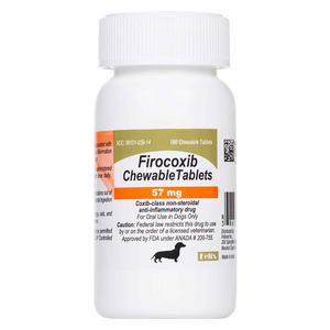 Firocoxib Chewable Tablets for Dogs 57 mg 180 ct - Item # 1746RX