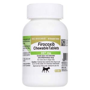 Firocoxib Chewable Tablets for Dogs 227 mg 60 ct - Item # 1747RX