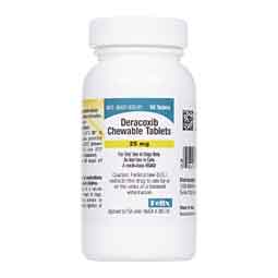 Deracoxib Chewable Tablets for Dogs 25 mg 90 ct - Item # 1749RX