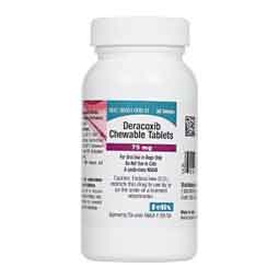 Deracoxib Chewable Tablets for Dogs 75 mg 30 ct - Item # 1750RX