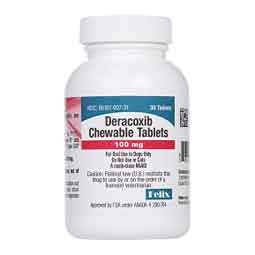 Deracoxib Chewable Tablets for Dogs 100 mg 30 ct - Item # 1752RX