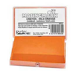 Ewe Marking Harness Crayons Orange-Mild (65-85 degrees) - Item # 17536