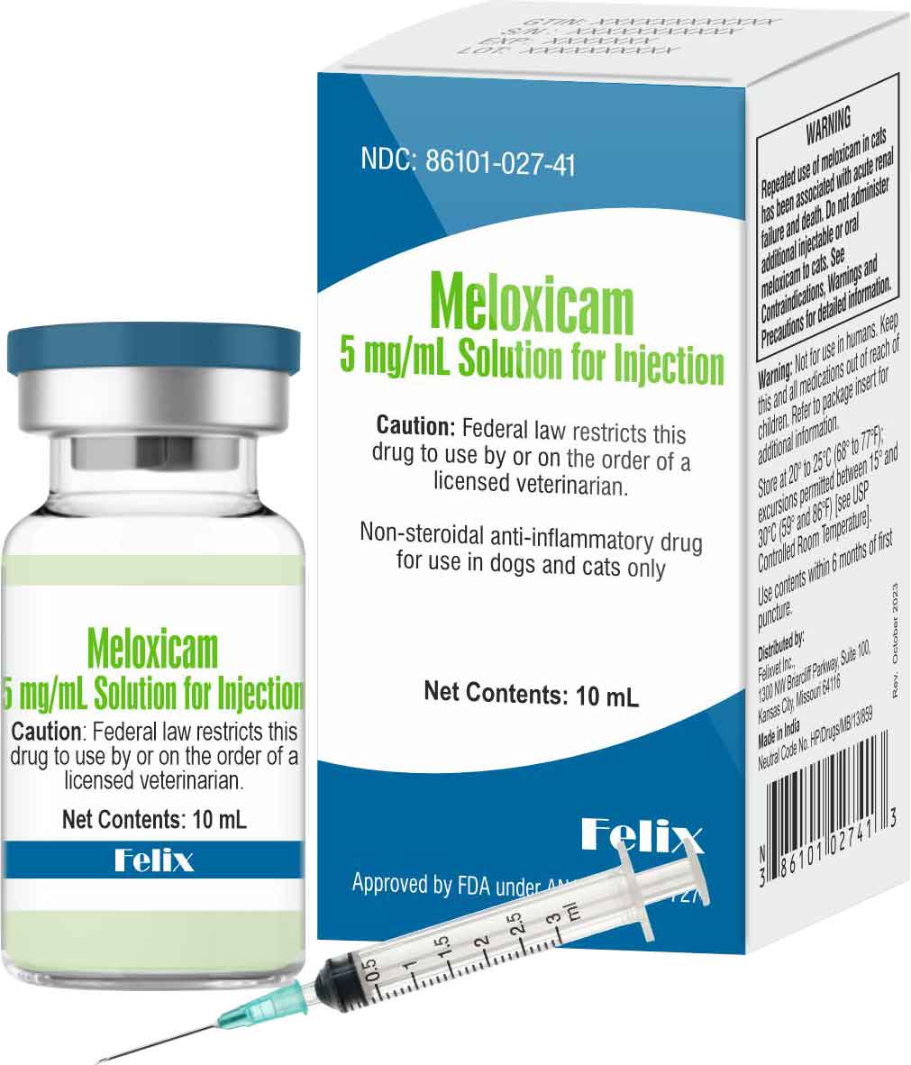Valley Vet - Meloxicam Solution for Injection for Dogs and Cats Felix ...