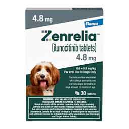 Zenrelia (ilunocitinib) Tablets for Dogs 4.8 mg 30 ct - Item # 1762RX