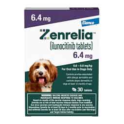 Zenrelia (ilunocitinib) Tablets for Dogs 6.4 mg 30 ct - Item # 1764RX