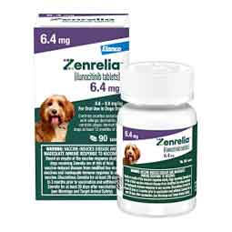 Zenrelia (ilunocitinib) Tablets for Dogs 6.4 mg 90 ct - Item # 1765RX