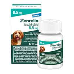 Zenrelia (ilunocitinib) Tablets for Dogs 8.5 mg 90 ct - Item # 1767RX