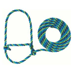 Cattle Poly Halter Blue/Lime - Item # 17731