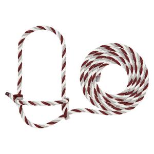 Cattle Poly Halter Maroon/Gray/White - Item # 17731