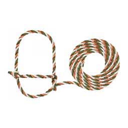 Cattle Poly Halters Copper/Hunter Green/Marshmallow - Item # 17731