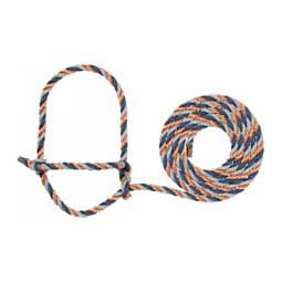 Cattle Poly Halters Navy/Copper/Gray - Item # 17731