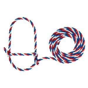 Cattle Poly Halter Blue/Red/White - Item # 17731