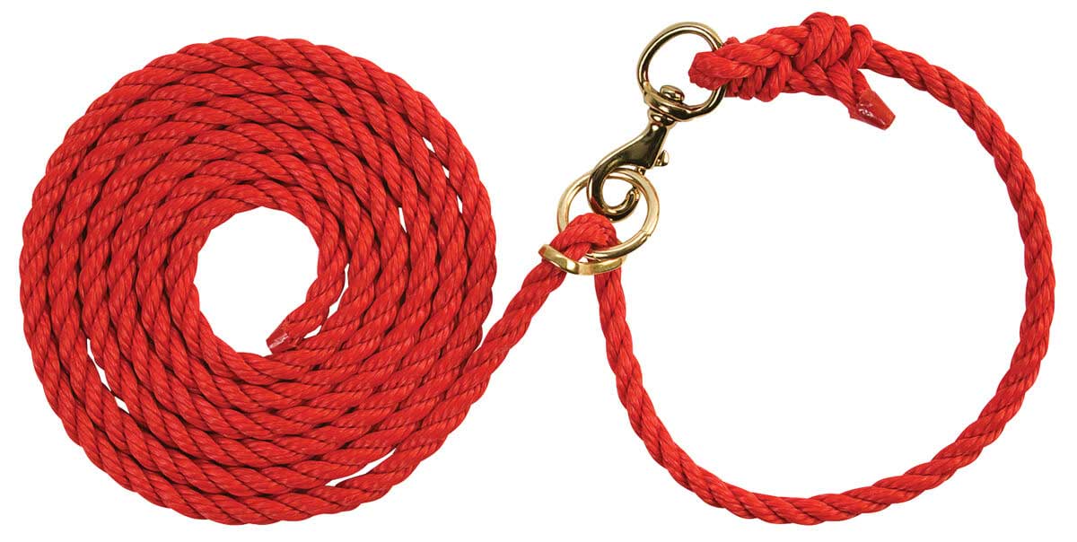Livestock Adjustable Poly Neck Ropes Weaver Livestock Halters Leads