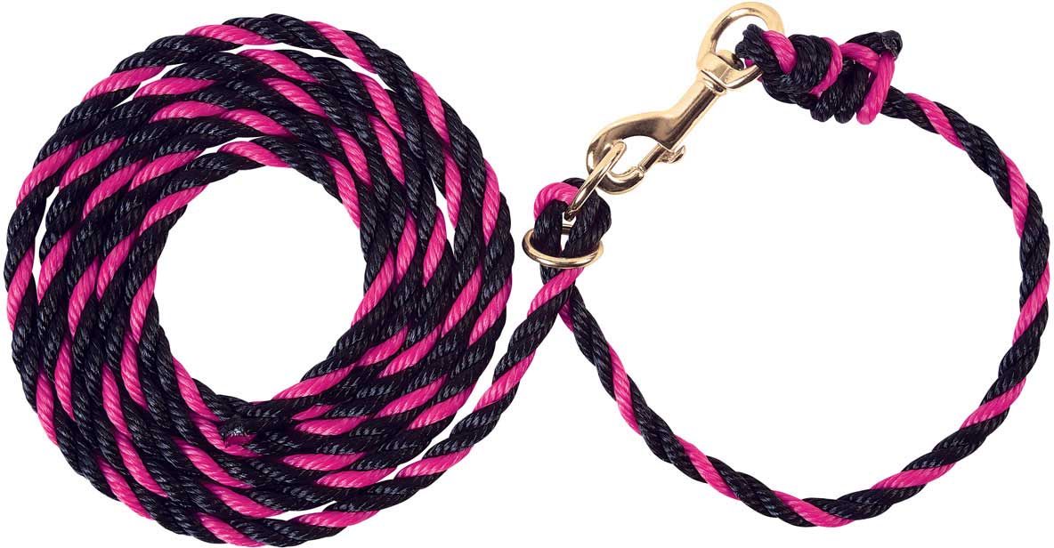Livestock Adjustable Poly Neck Ropes Weaver Livestock Halters Leads