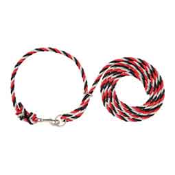 Livestock Adjustable Poly Neck Ropes Black/Red/Gray - Item # 17732