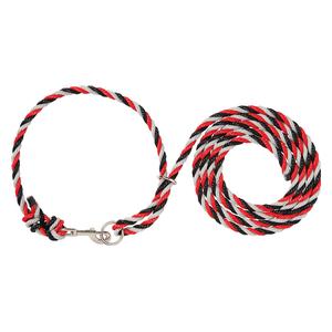 Livestock Adjustable Poly Neck Ropes Black/Red/Gray - Item # 17732