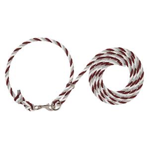 Livestock Adjustable Poly Neck Ropes Maroon/Gray/White - Item # 17732