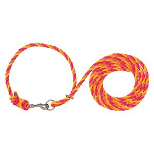 Livestock Adjustable Poly Neck Ropes Coral/Orange/Yellow - Item # 17732