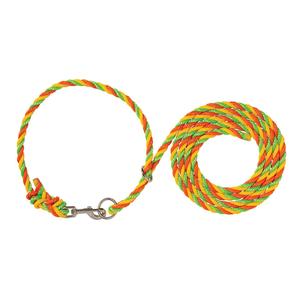 Livestock Adjustable Poly Neck Ropes Lime/Orange/Yellow - Item # 17732