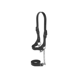 Flat Leather Halter Black S (650-1000 lb calves) - Item # 17733