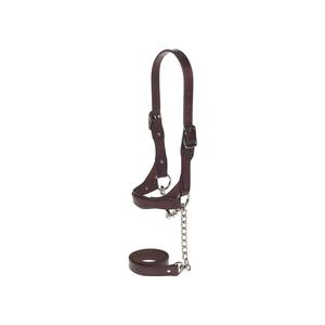 Flat Leather Halter Brown S (650-1000 lb calves) - Item # 17733