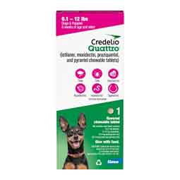 Credelio Quattro for Dogs 6.1-12 lbs 1 ct - Item # 1773RX