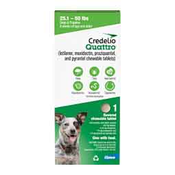 Credelio Quattro for Dogs 25.1-50 lbs 1 ct - Item # 1777RX