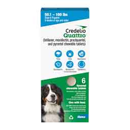 Credelio Quattro for Dogs 50.1-100 lbs 1 ct - Item # 1779RX