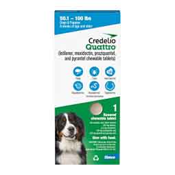 Credelio Quattro for Dogs 50.1-100 lbs 6 ct - Item # 1780RX