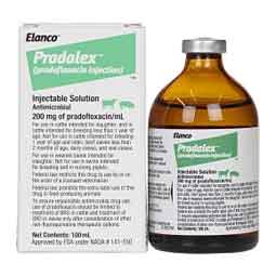 Pradalex Injectable for Cattle and Swine 100 ml - Item # 1781RX