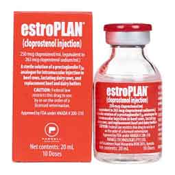 estroPLAN for Beef and Dairy Cattle 250 mcg/ml 20 ml - Item # 1783RX